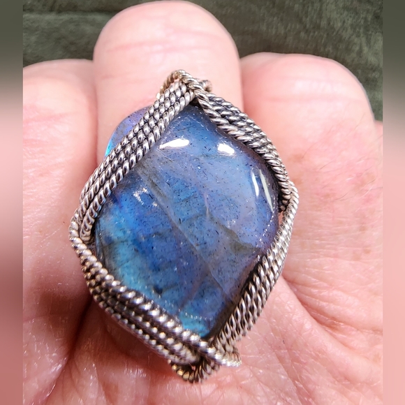 Ring, Labradorite - Picture 1 of 8